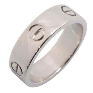 CARTIER 18k Silver Love Ring